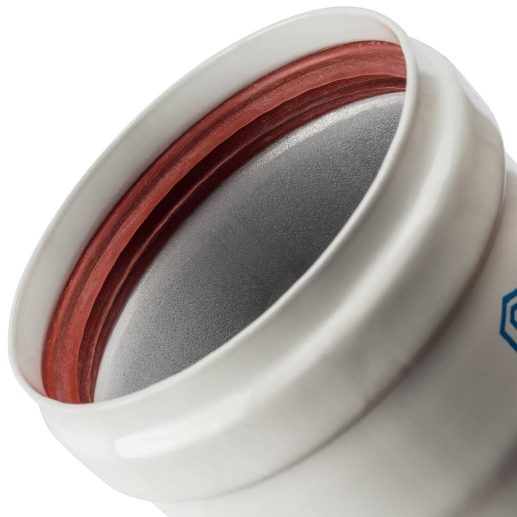 Элемент дымохода STOUT труба DN80 250 мм п/м, SCA-0080-000250