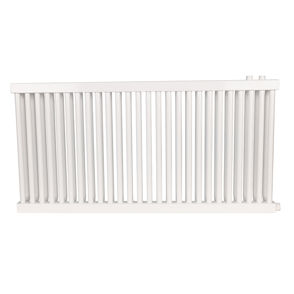 2-х трубчатый радиатор стальной ROMMER RST 2050/26 секций нижнее правое подключение RAL9016, RST-205026-020