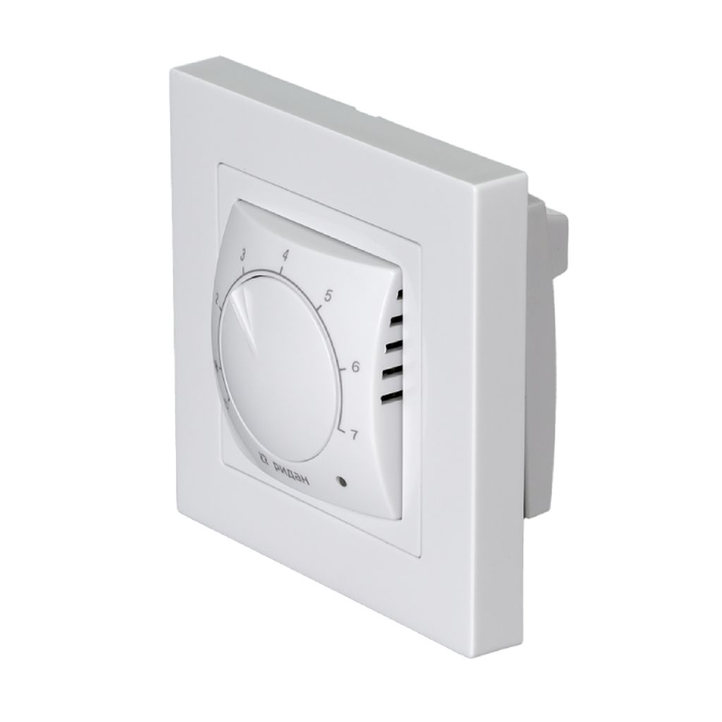 Терморегулятор Ридан Twist белый, 21RT0101R