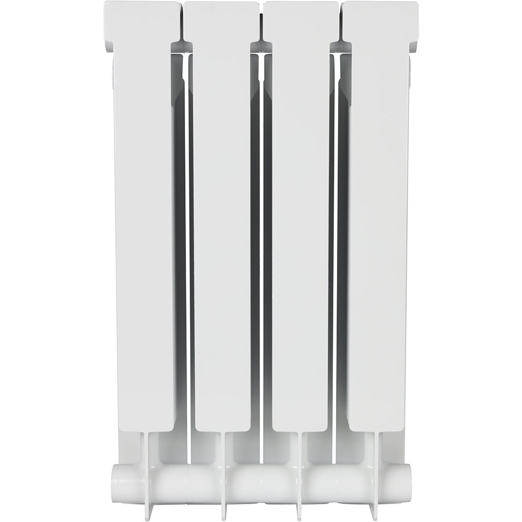 Радиатор биметаллический STOUT ALPHA 500 4 секций боковое подключение (белый RAL 9016), SRB-2310-050004