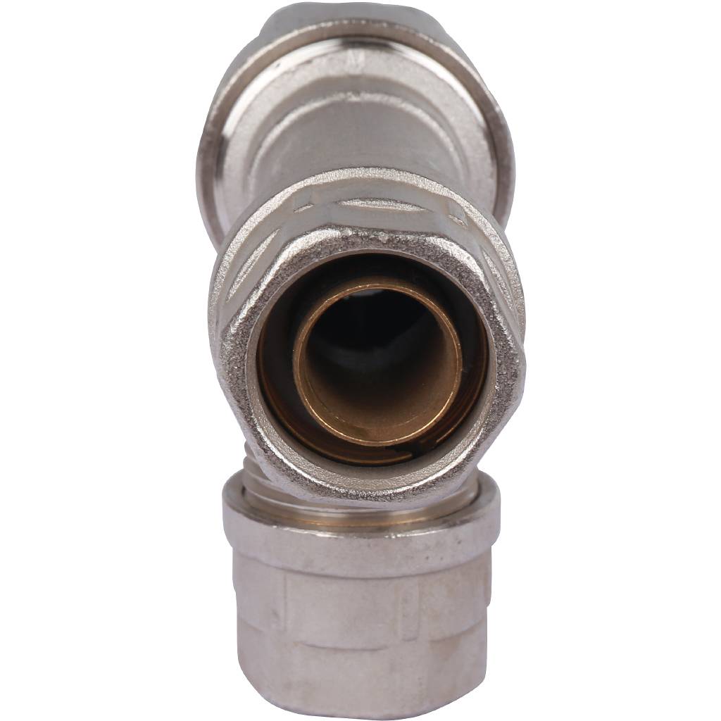 Тройник переходной Prandelli Multyrama (32.3х26.3х26.3) для металлопластиковых труб винтовой, 103.33.76.6