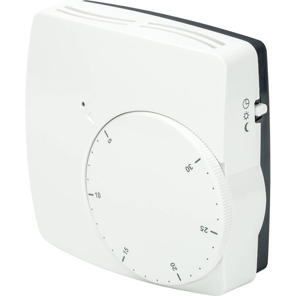 Термостат комн.WFHT Watts (5-30 С,24В)закр.сервопривод