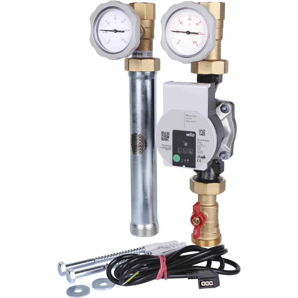 Насосная группа Meibes UK без смесителя, 1 с насосом Wilo PARA SC 7.0, M66811.36WIRU