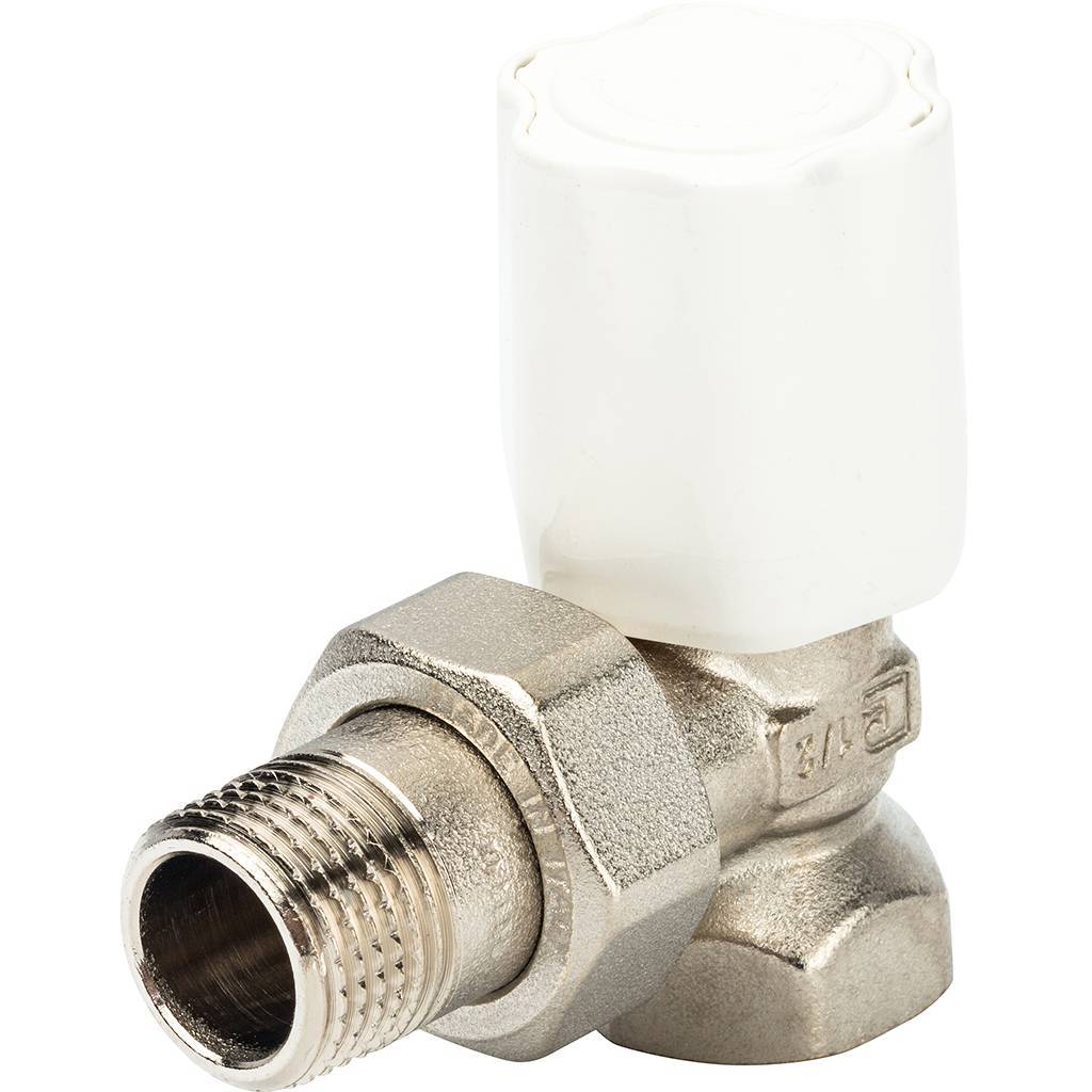 Кран регулирующий угловой для стальных труб LUXOR tekna RS 02 1/2, 10022100