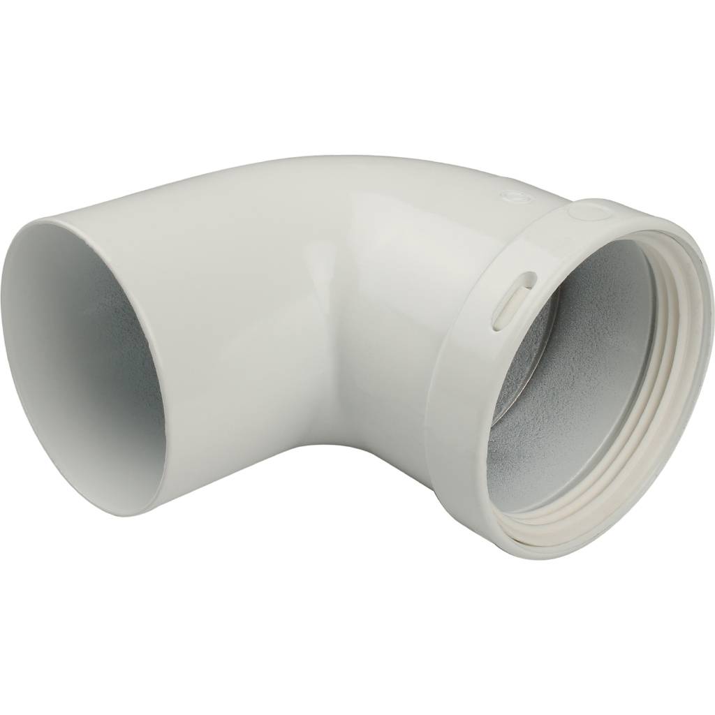 Элемент дымохода STOUT отвод 90° п/м  DN80, SCA-0080-000090