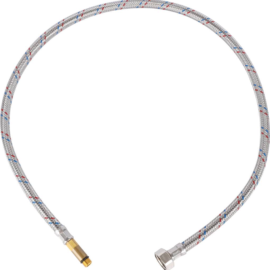 Гибкая подводка для воды STOUT M 10 (35мм) х ВР 1/2, длина 1000 мм, SHF-0049-351015