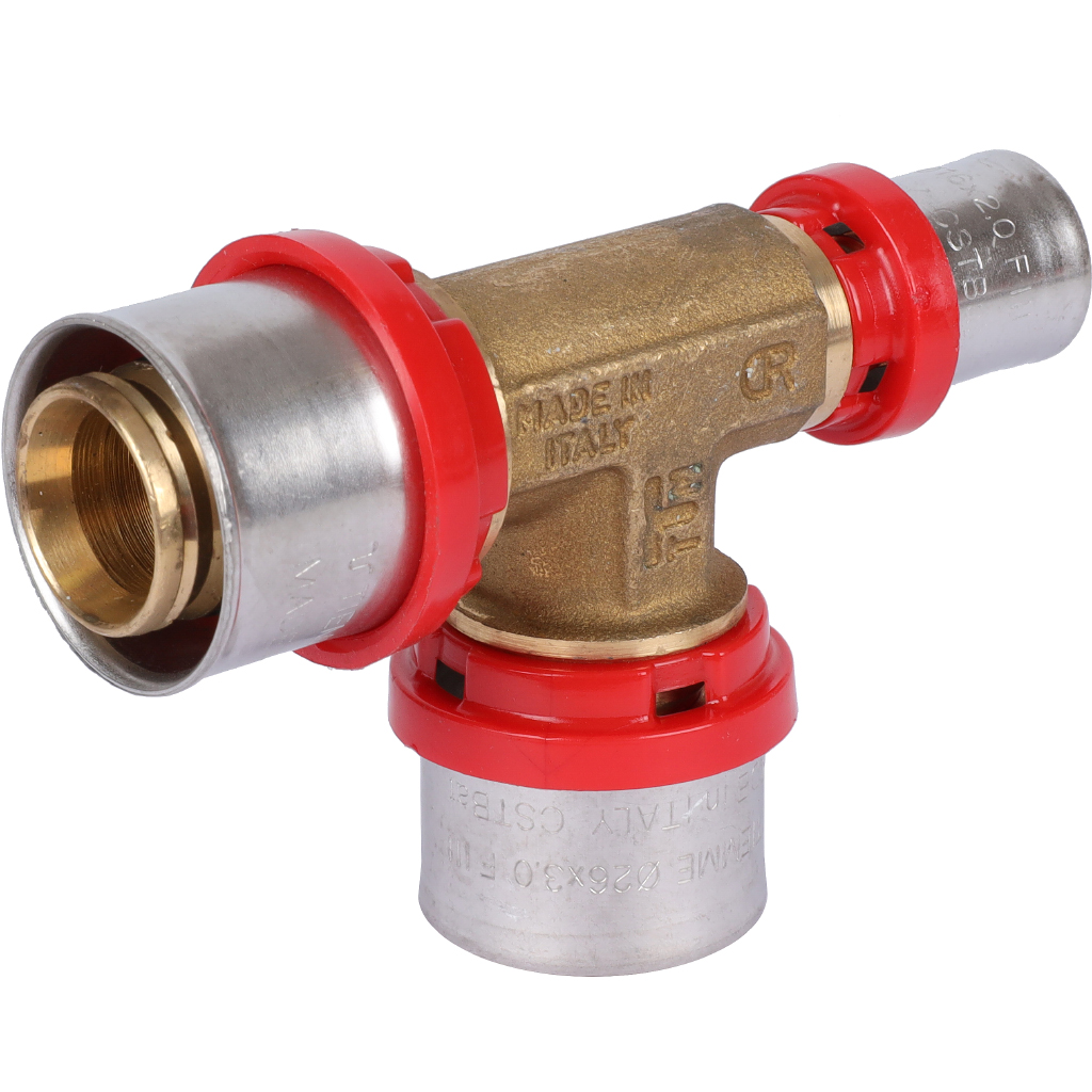 Тройник TIEMME редукционный 26x26x16, 1650127