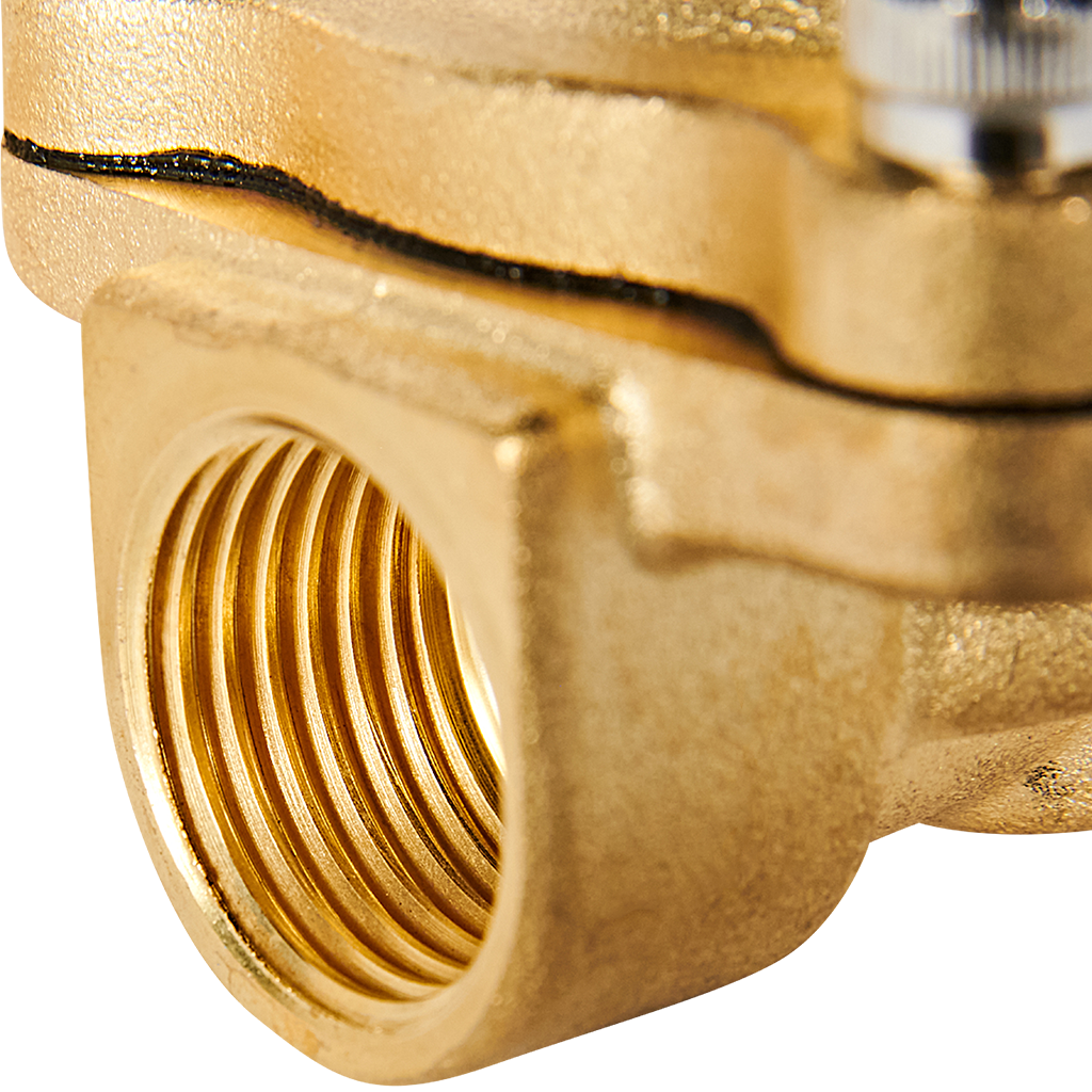 Клапан соленоидный (электромагнитный) STOUT прямого действия НЗ 24В G1/2 SSV-0010-024015