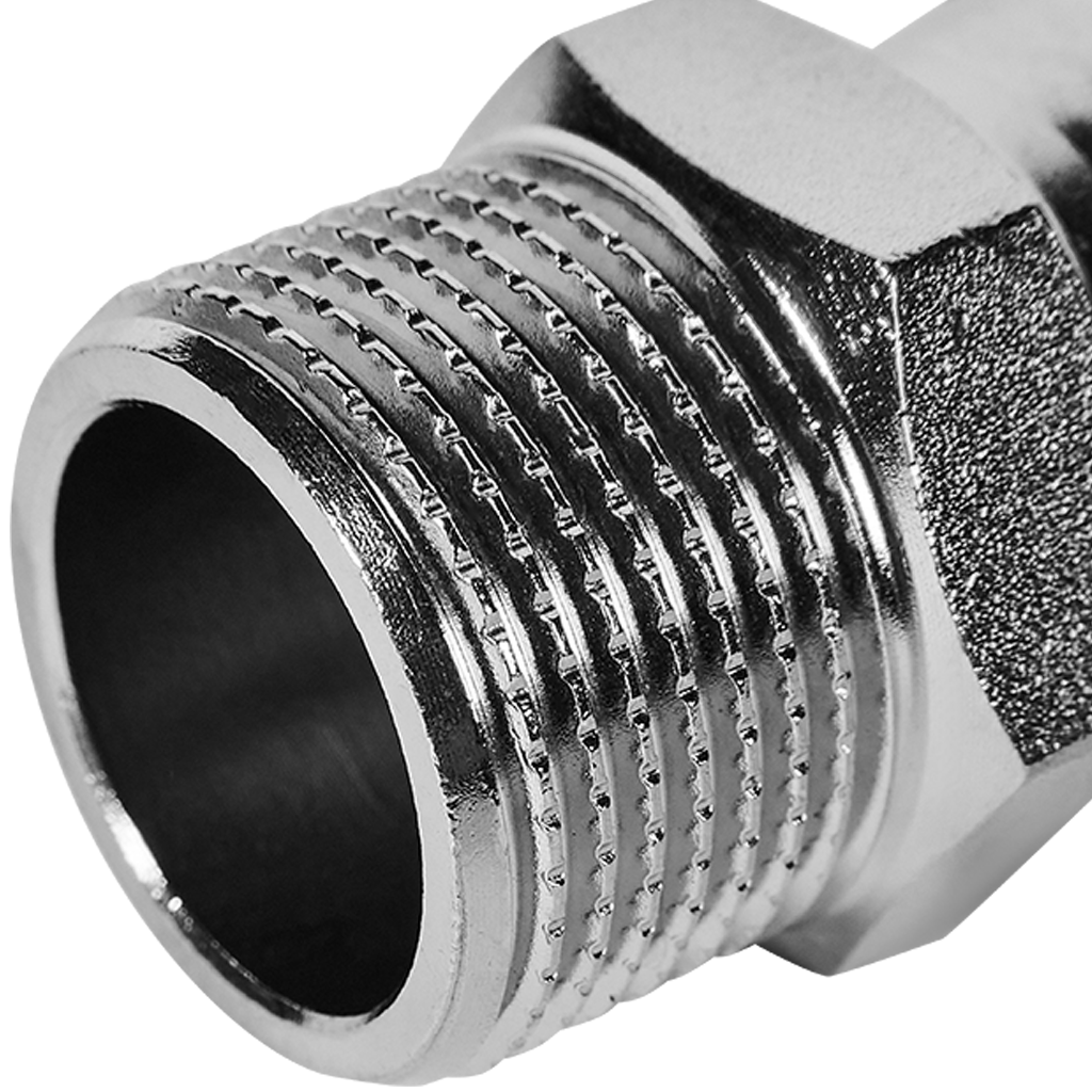 Переходник-НР ROMMER 22х3/4 из нержавеющей стали прессовой