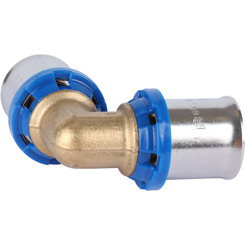 APE Угольник APE 90° 20х20 для металлопластиковых труб прессовой, ARL3200220