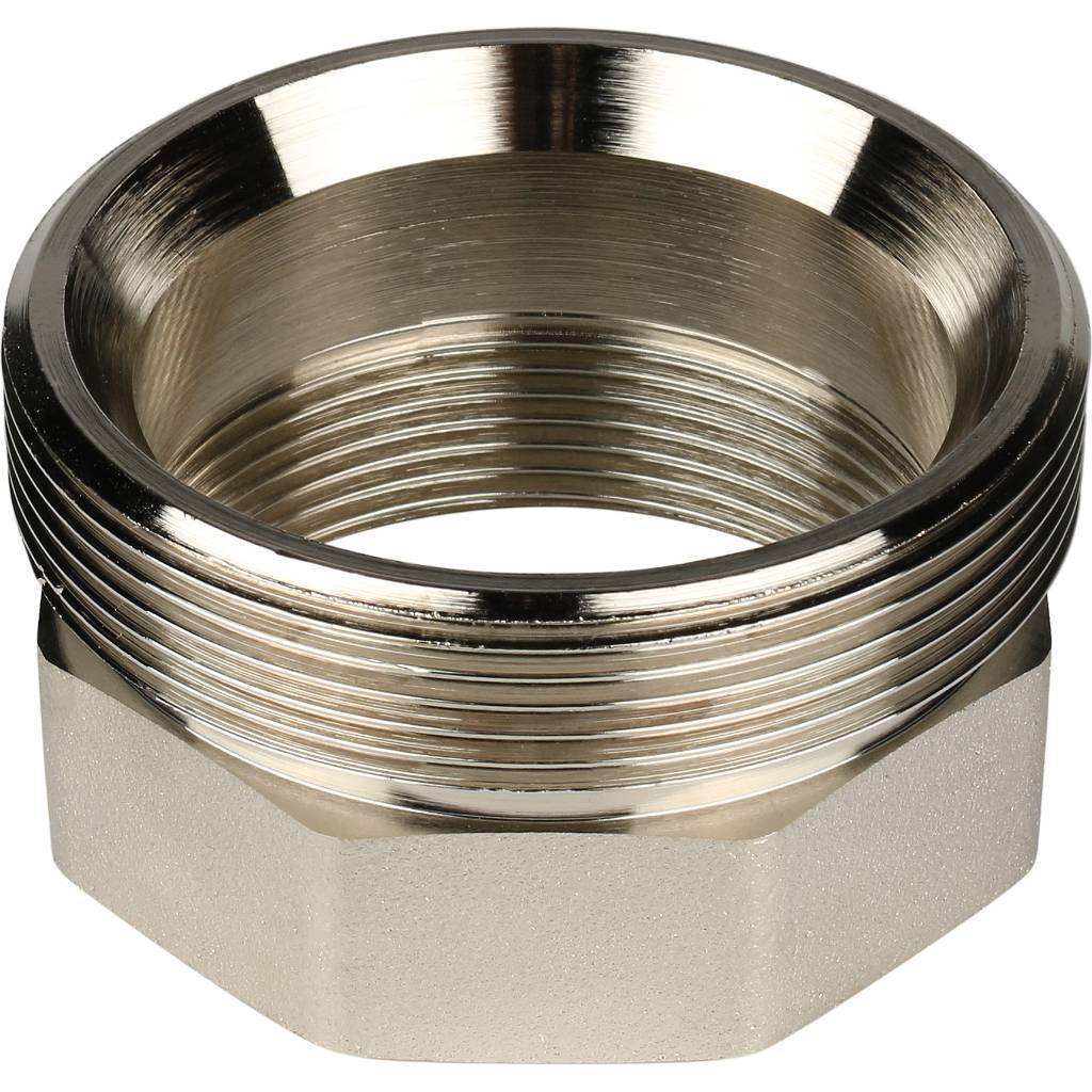 Разъемное соединение STOUT американка ВН никелированное, уплотнение под гайкой 2 o-ring кольцо, SFT-0041-000002