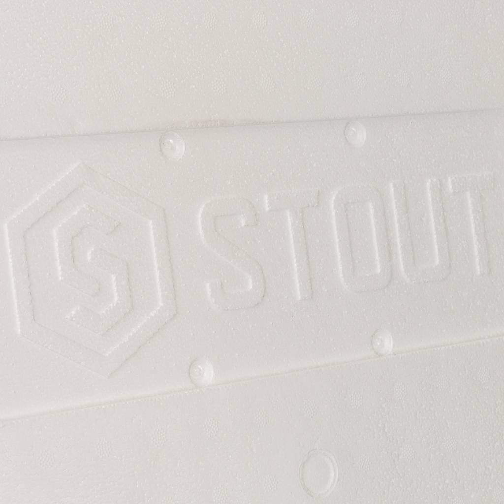 Мат для теплого пола STOUT с бобышками черный 1100х800х20, SMF-0001-110802