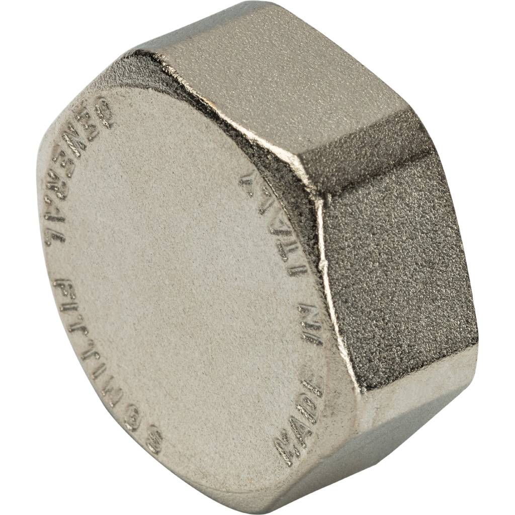 Заглушка STOUT ВР никелированная 1, SFT-0027-000001