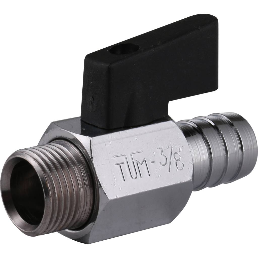 Фильтр с манометром TIEMME 1/2 со сгонами, с латунной колбой, промывной, 3130001