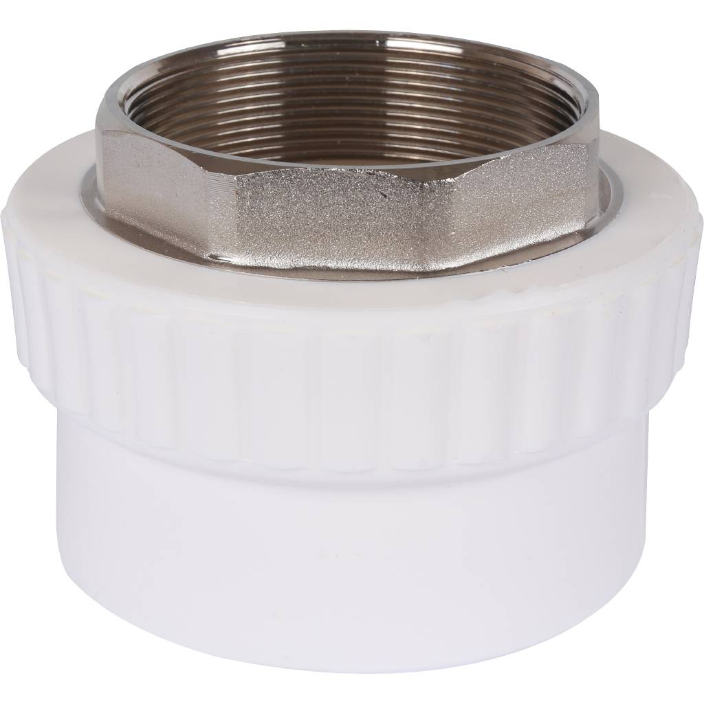 Муфта комбинированная Kalde под шестигранник (внутр. резьба, 90х3 ) для полипропиленовых труб под сварку, 3222-nfo-903006