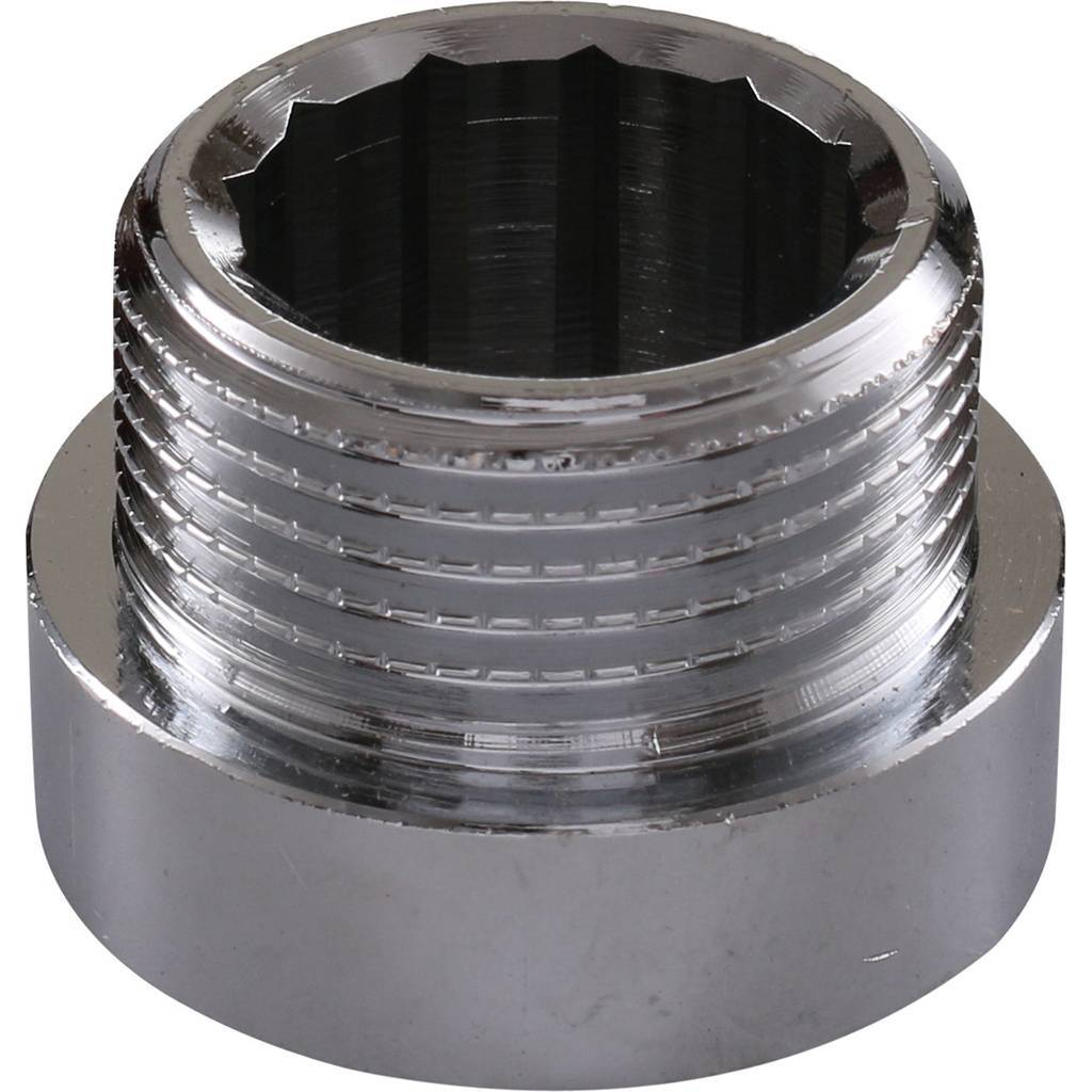 Удлинитель TIEMME НВ 10мм-1/2 хром для стальных труб резьбовой, 1500055