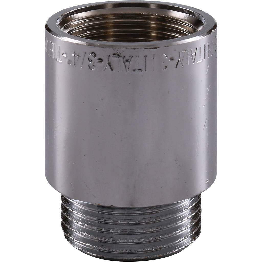 Удлинитель TIEMME НВ 30мм-3/4 хром для стальных труб резьбовой, 1500240