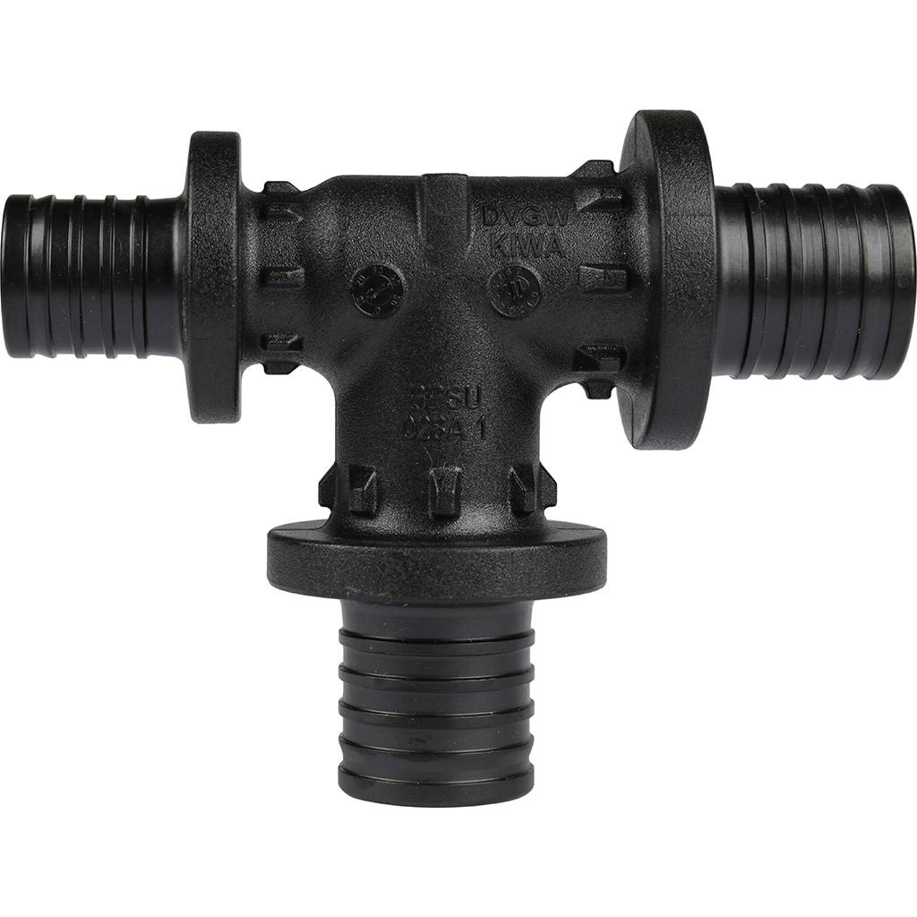 Тройник РЕХАУ RAUTITAN с уменьшенным торцевым проходом 20-20-16 PX