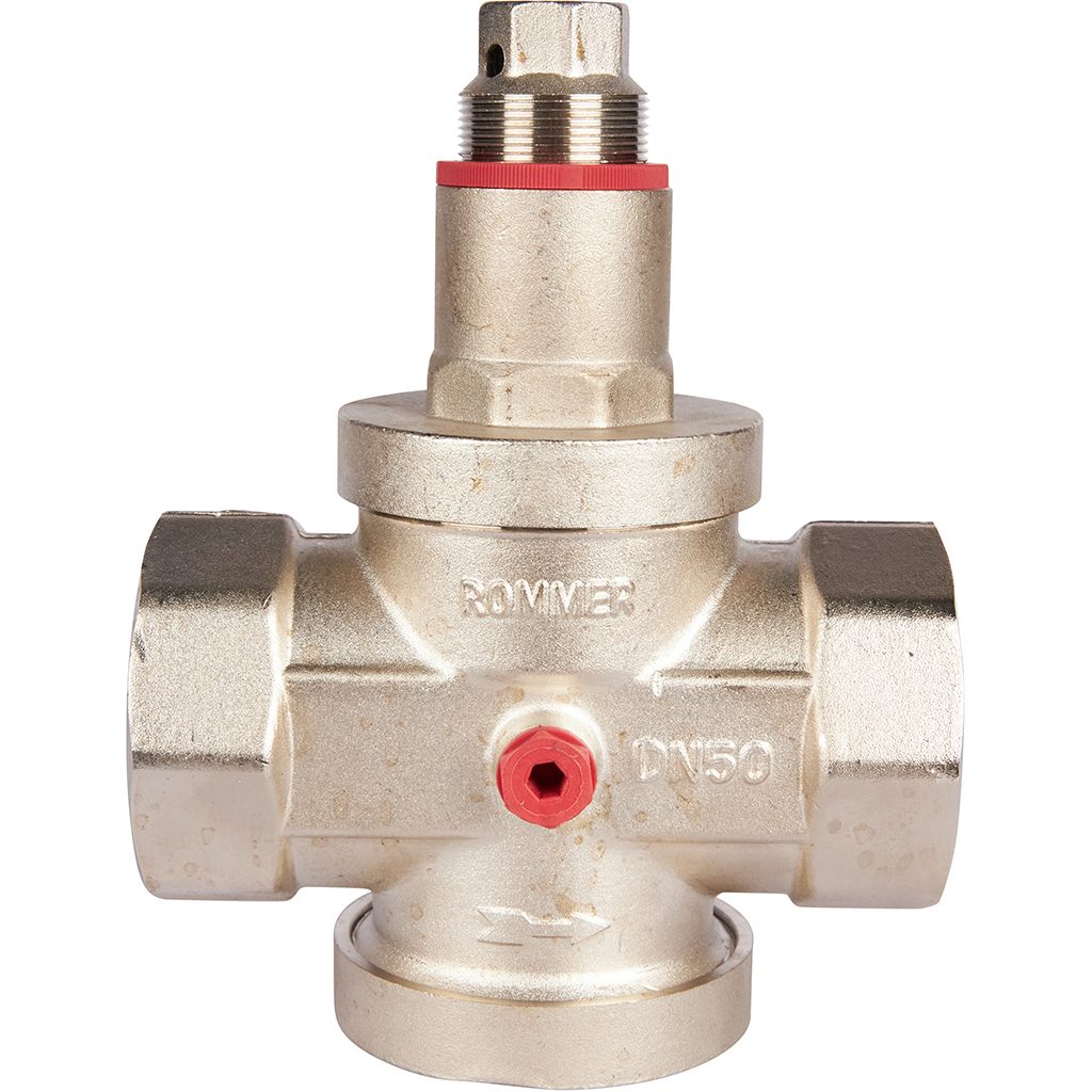 Редуктор давления ROMMER PN25 вн/вн 2  с выходом под манометр