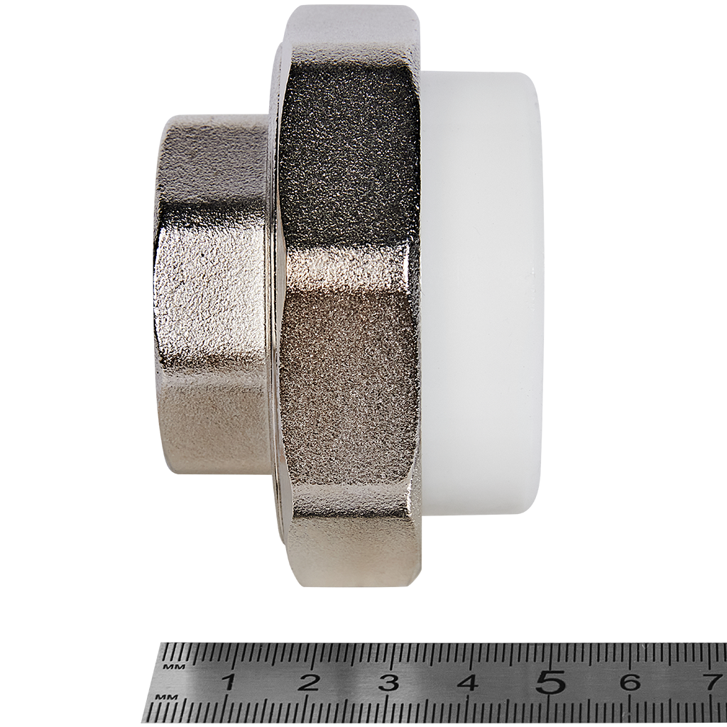 Муфта комбинированная Pro Aqua d=50-1.1/2 PP-R разъемная (американка) ВР Белая