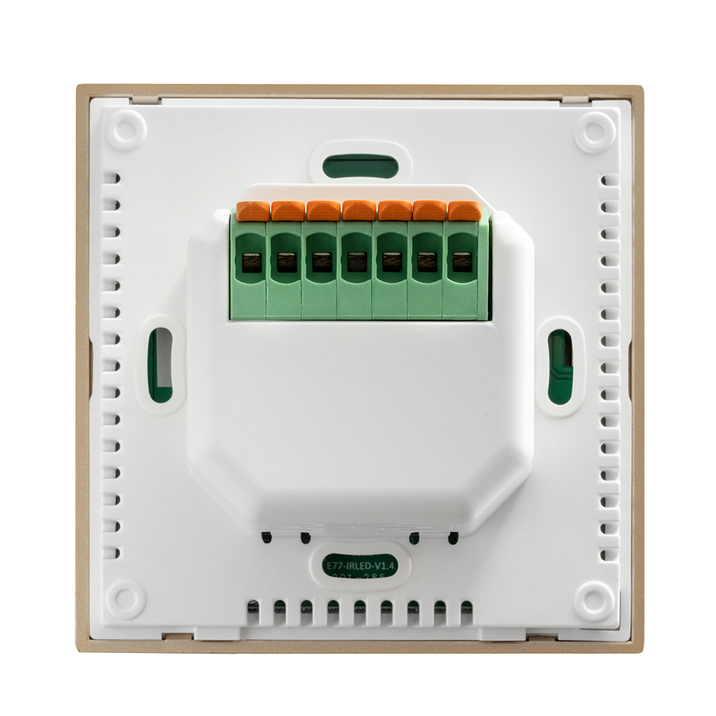 Терморегулятор электронный Теплолюкс Solus Zen Wi-Fi белый/золото, 100000379300