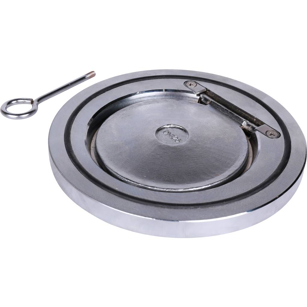 Клапан обратный Tecofi Ду125 Ру16 1/ств стальной межфланцевый стальной, CB5440-0125