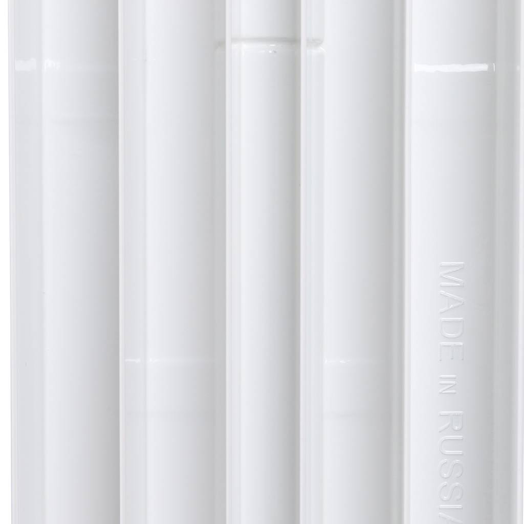 Радиатор биметаллический RIFAR MONOLIT 350 8 секций боковое подключение (белый RAL 9016), 3RM35-8