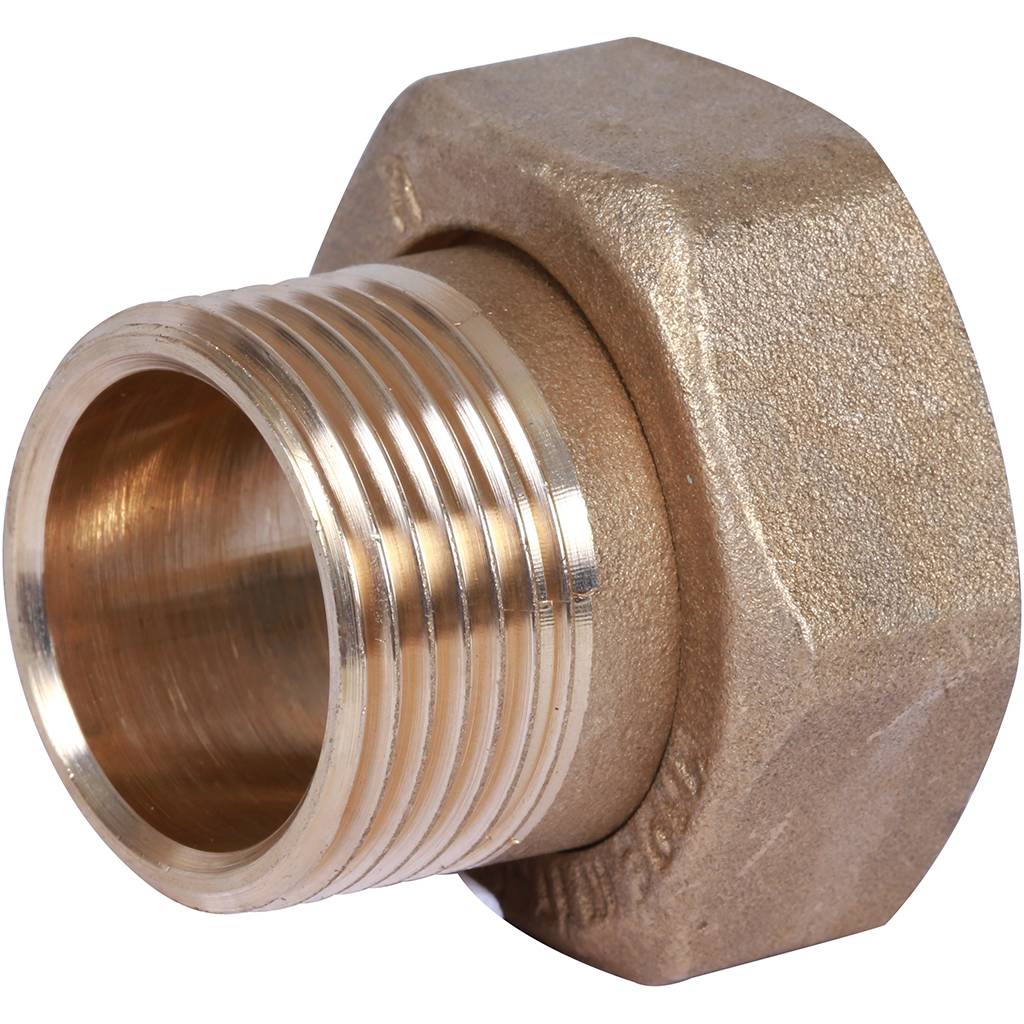 Штуцер с накидной гайкой под плоскую прокладку STOUT G 1M-G1 1/4RN, SVM-0071-002532