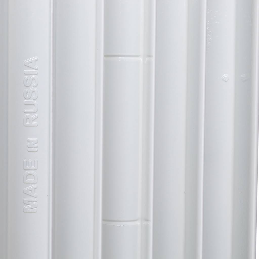 Радиатор биметаллический RIFAR BASE 350 6 секций боковое подключение (белый RAL 9016), 1RB35-6