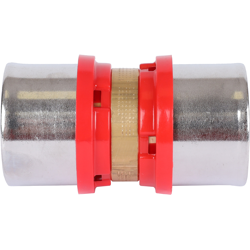 Муфта TIEMME 32x32 для металлопластиковых труб прессовой, 1650051