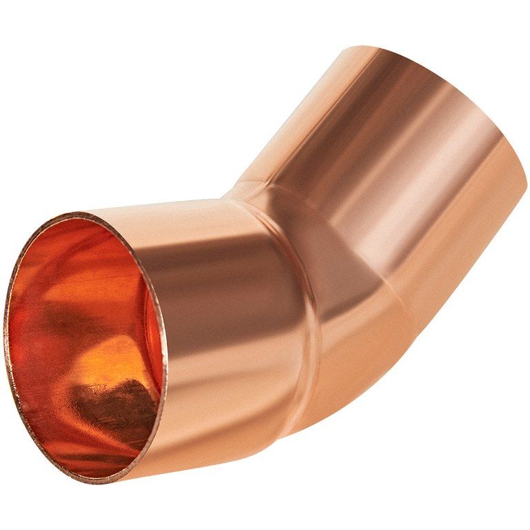 Отвод JINTIAN 45° ВП-НП 35 из меди 35 под пайку JT-1504035