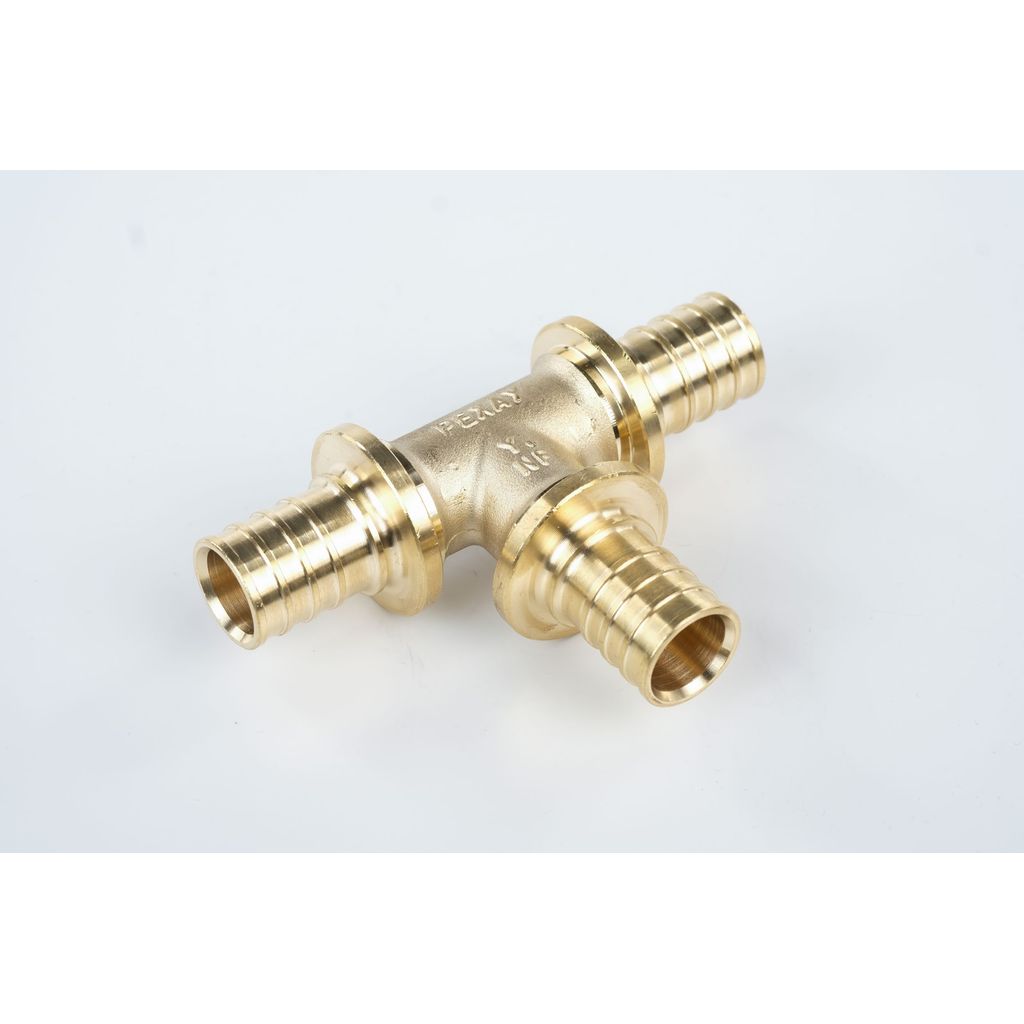 Тройник РЕХАУ равнопроходный 25-25-25 MX для труб из сшитого полиэтилена аксиальный