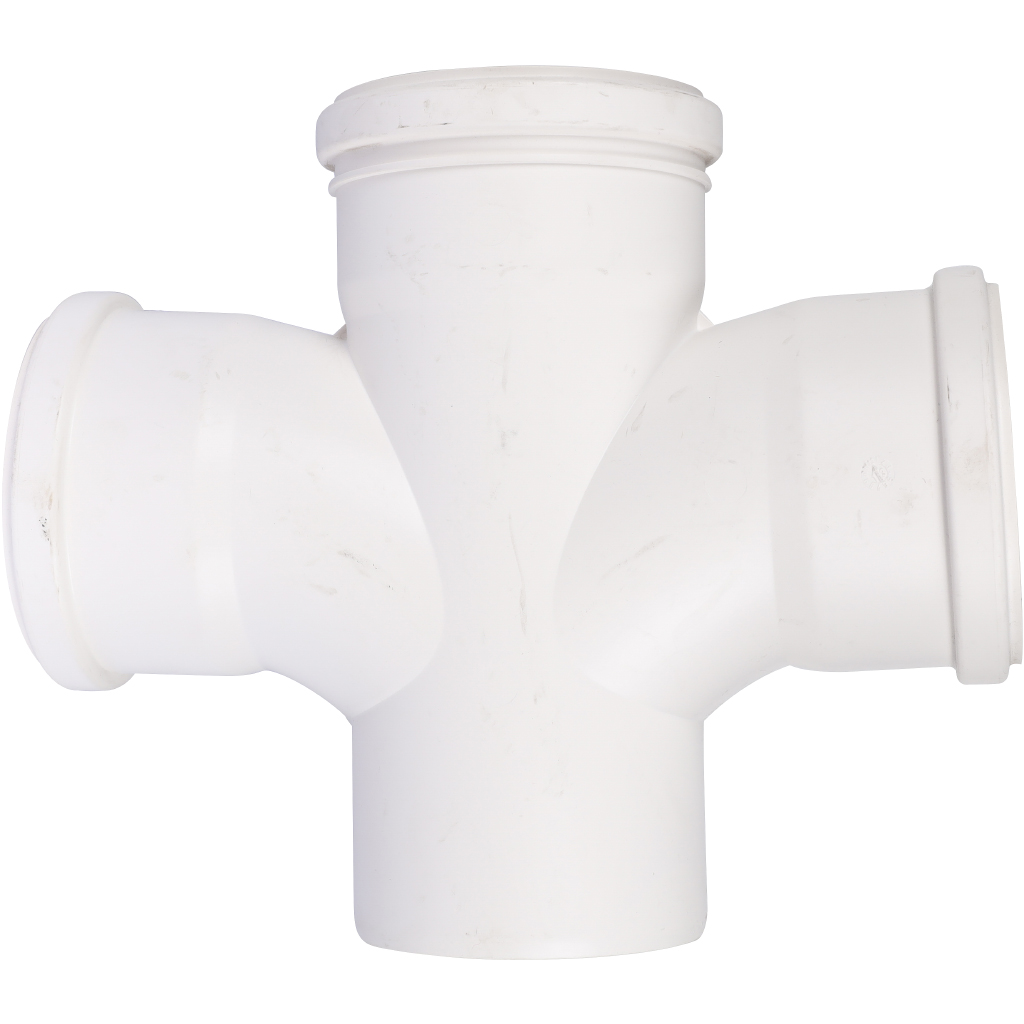 Крестовина РЕХАУ RAUPIANO PLUS 90/90/90/87° max flow (гидравлически оптимизированный радиус), 11237141001