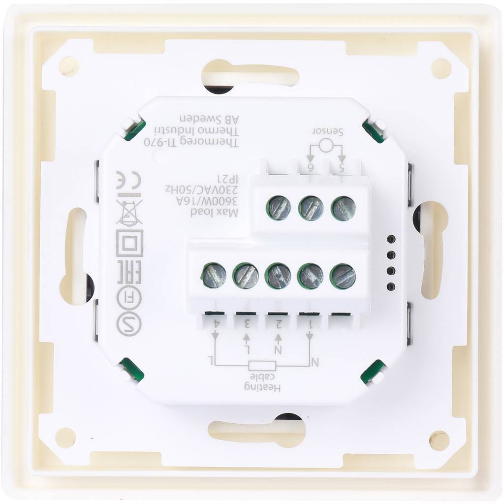 Терморегулятор THERMO Thermoreg 16 А, TI-970