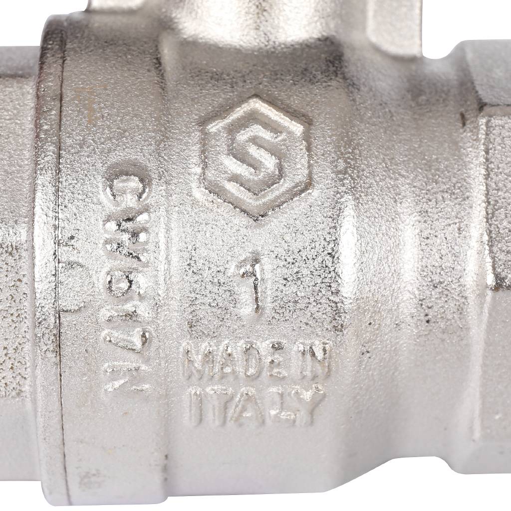 Кран шаровой стандартнопроходной STOUT SVB ВР/ВР, ручка бабочка 1, SVB-0012-000025