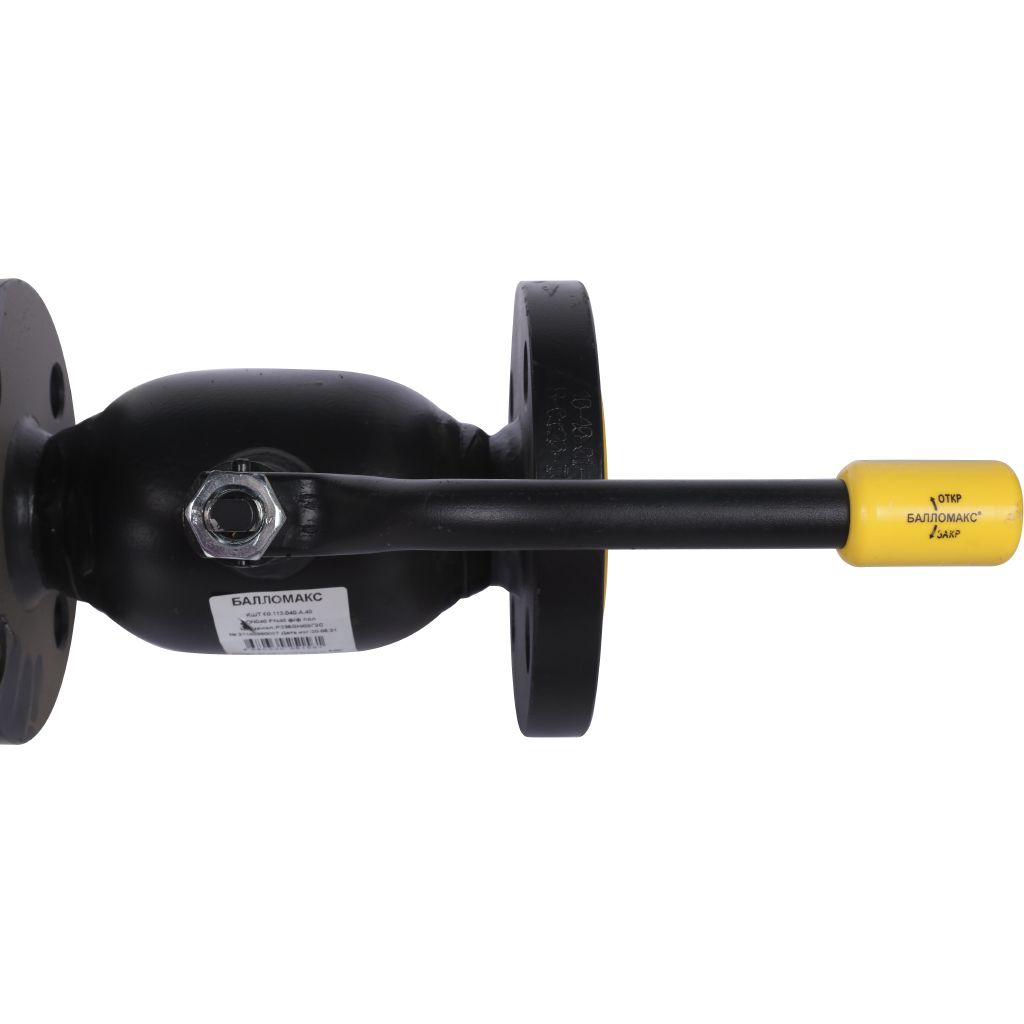Кран шаровой стальной БРОЕН Балломакс ф/ф DN 040 PN 40 для теплоснабжения полный проход с рукояткой, 585464