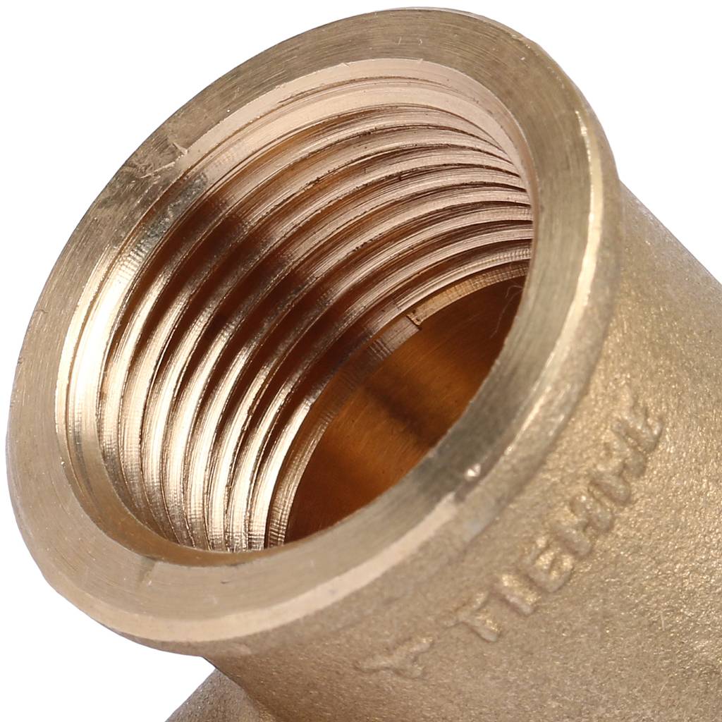 Угольник TIEMME ВВ 3/4х1/2 для стальных труб резьбовой, 1500149