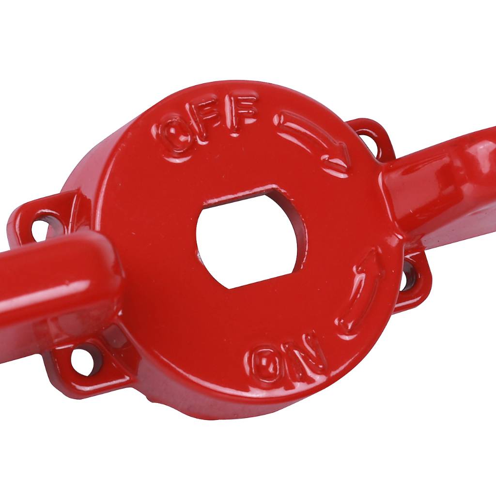 Ручка-бабочка STOUT для шарового крана STOUT 1 - 1 1/4 (Красная), SVB-BUT-1114-02