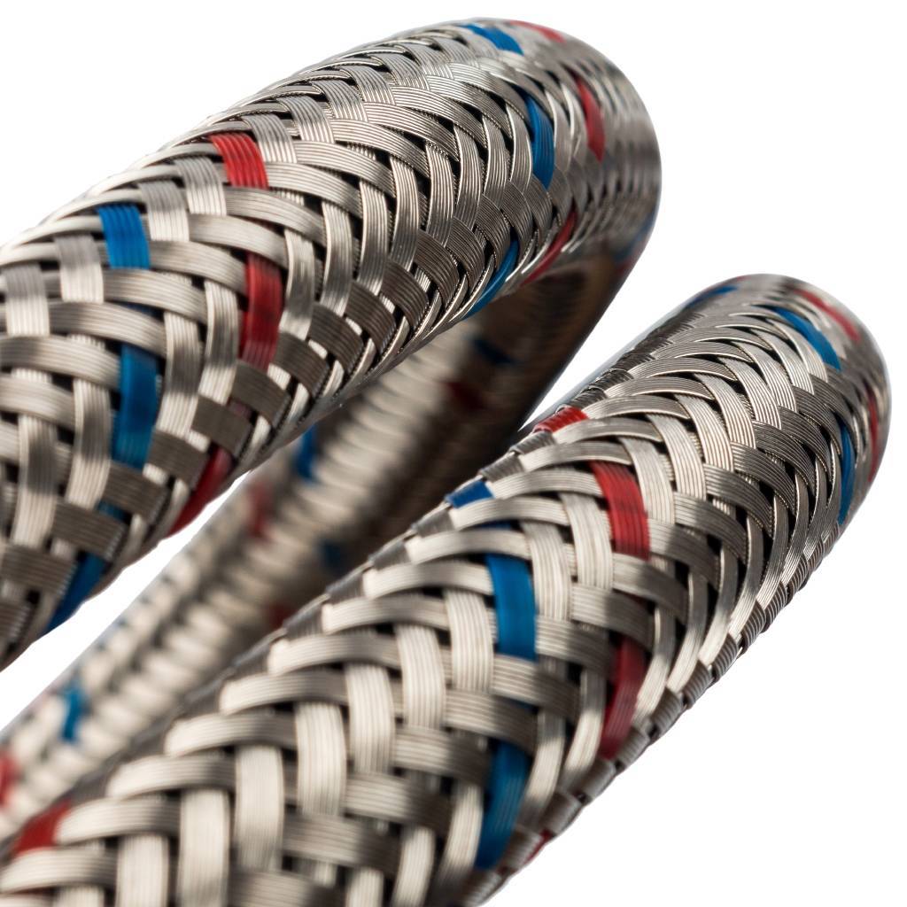 Гибкая подводка для воды STOUT НР 1/2 х ВР 1/2, длина 800 мм, SHF-0088-081515