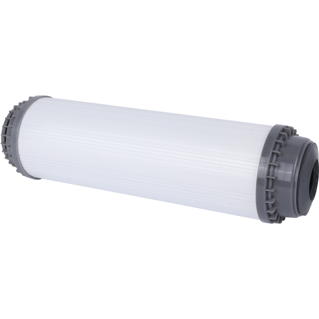 Картридж AquaFilter 10” с гранулированным кокосовым углём и гранулами полипроп.волокна, 10SL, FCCA