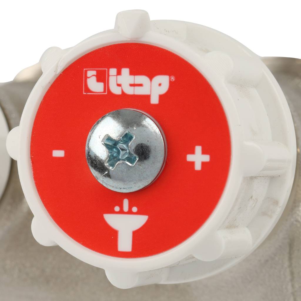 Коллектор распределительный регулируемый Itap 465/3 (1 x 1/2, 3 выхода)