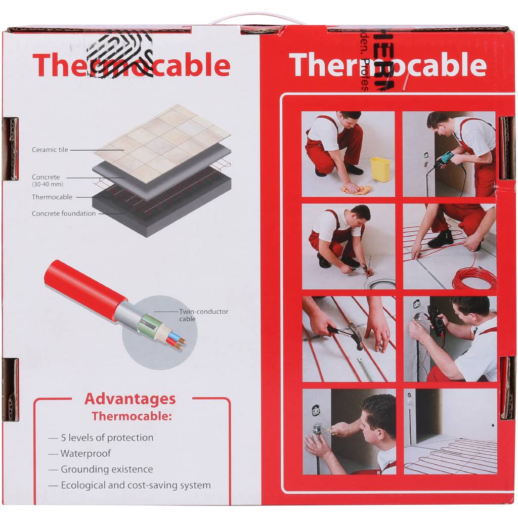 Термокабель THERMO SVK-20 (комплект без регулятора) 25 метров