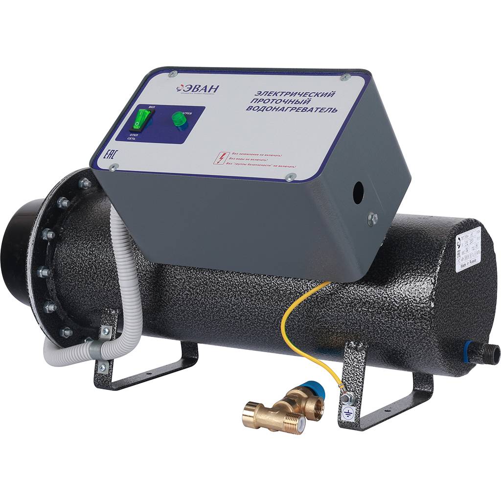 Водонагреватель ЭВАН ЭПВН-18 кВт (1 фл.) проточный класс Стандарт-Эконом, 13031
