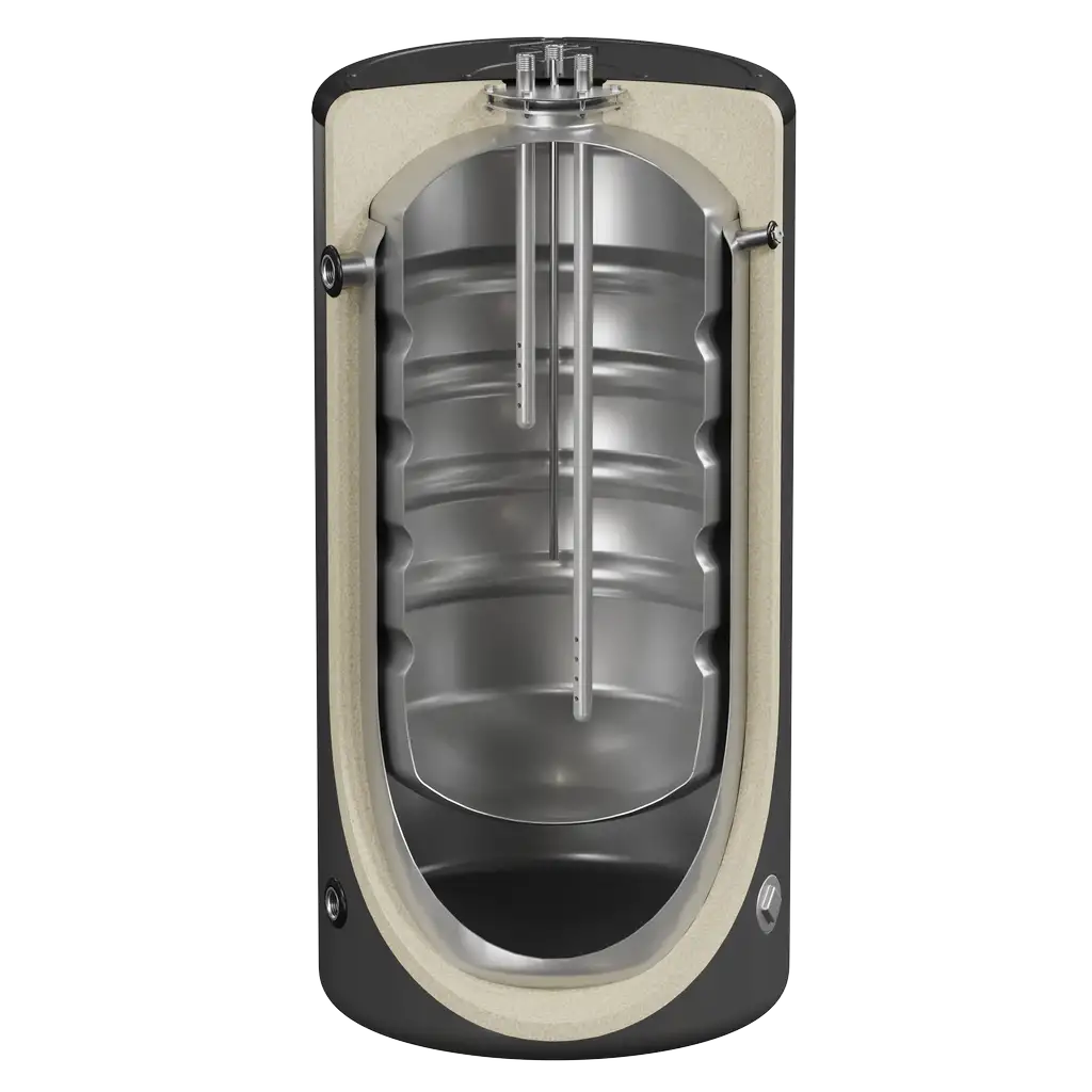 Бойлер косвенного нагрева KRATS Comfort напольный 150 л., черный