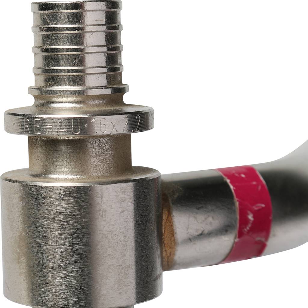 Трубка Т-образная РЕХАУ RAUTITAN 16/1000 для подключения к отопительному прибору, 12662921001