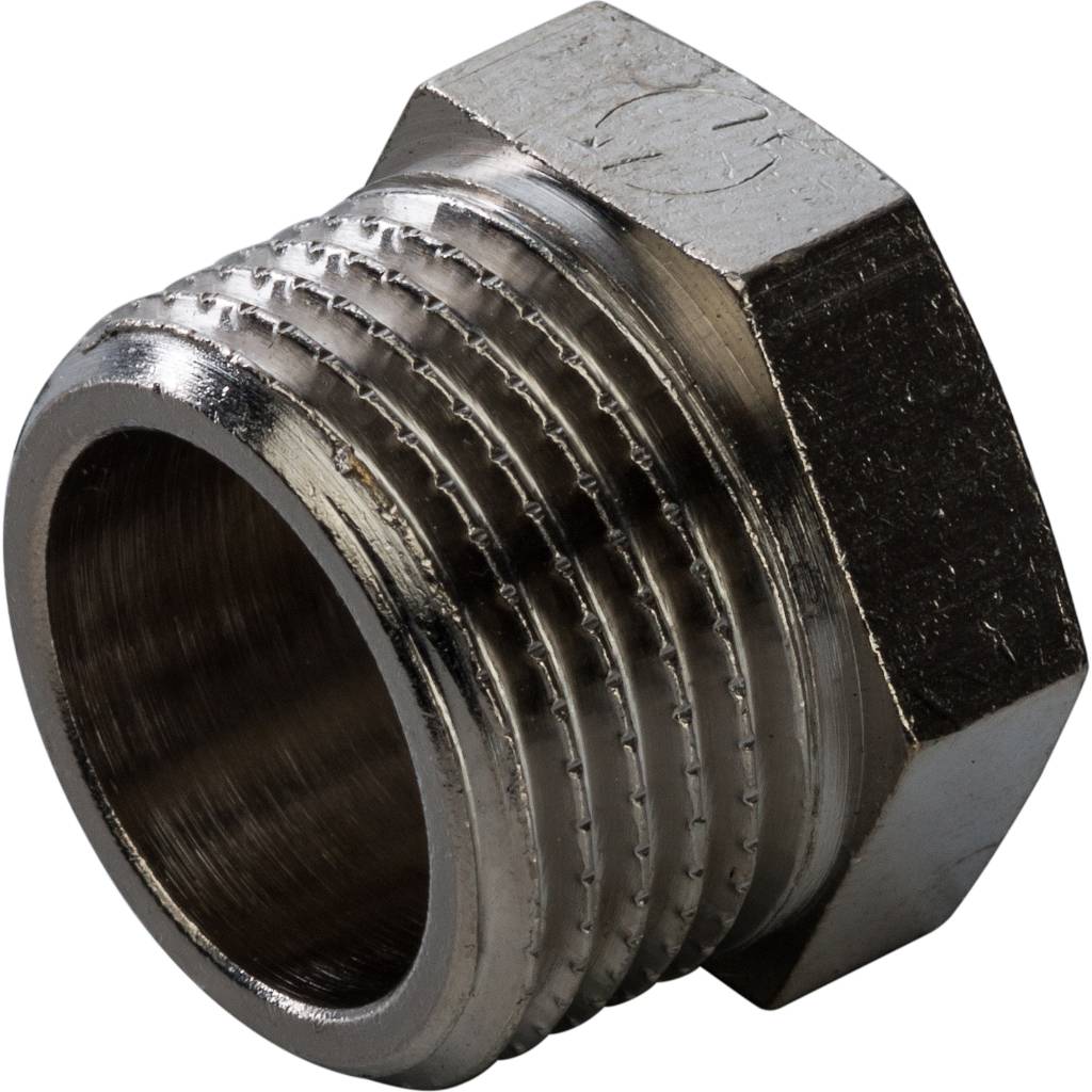 Заглушка STOUT НР никелированная 3/8, SFT-0025-000038