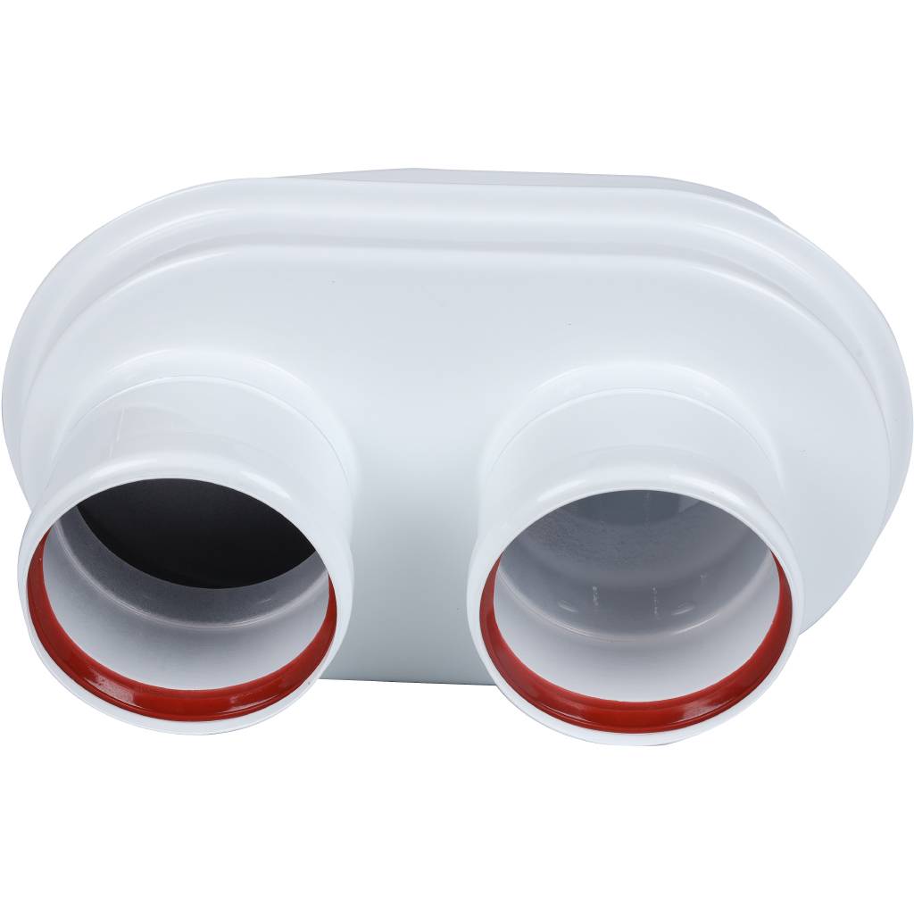 Универсальный адаптер Baxi для подключения раздельных труб для котлов ECO Classic и традиционных моделей BAXI, MT71413621