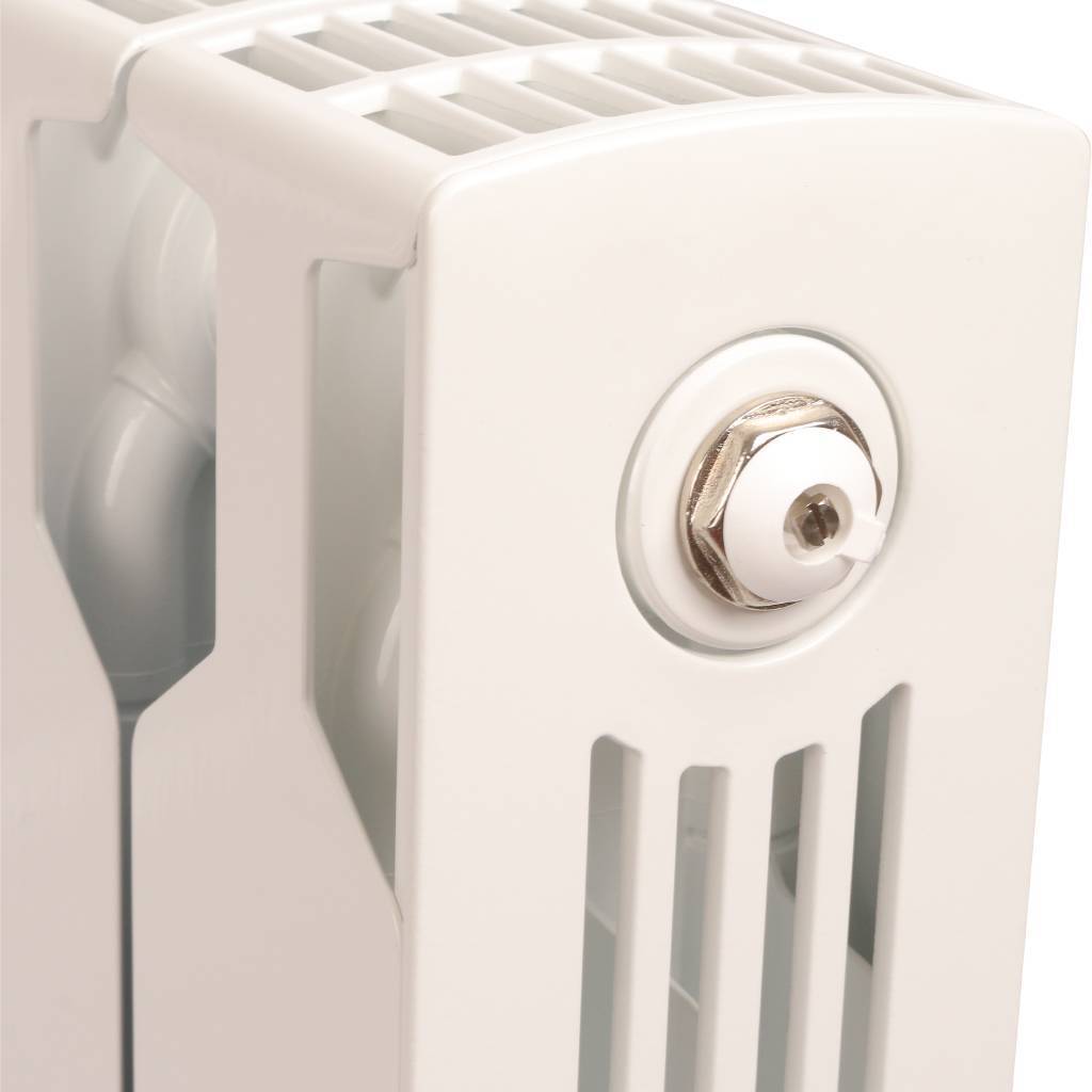 Радиатор биметаллический RIFAR SUPReMO VENTIL 350 SVR 8 секций нижнее правое подключение (белый RAL 9016), 4RS35.VR-8