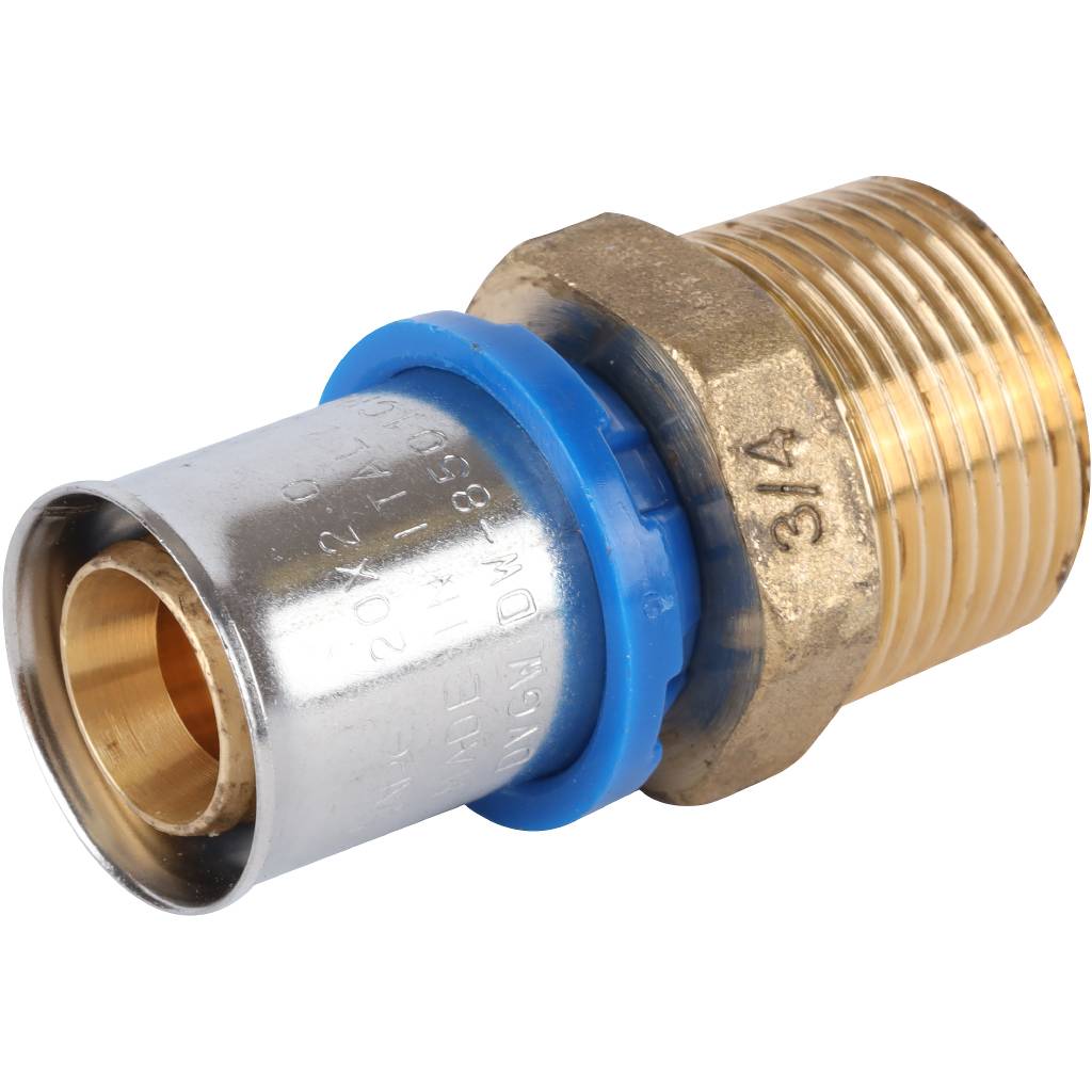 Переходник APE с наружной резьбой 3/4 х20 для металлопластиковых труб прессовой, ARL1004200