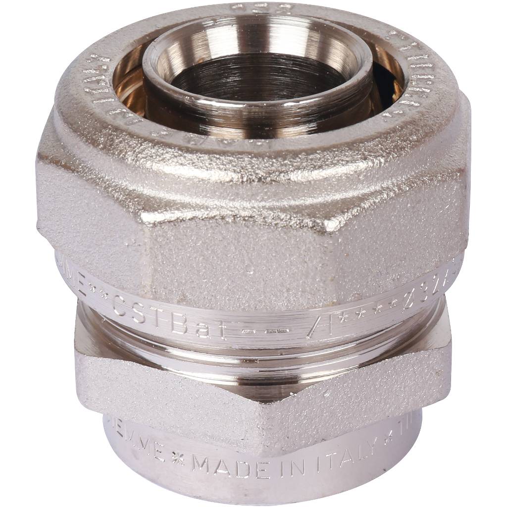 Муфта TIEMME с внутренней резьбой (32х3.0х1) для металлопластиковых труб винтовой, 1600039